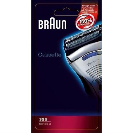 Náhradní planžeta / fólie / + břit do holícího strojku Braun CombiPack Series3 - 32S stříbrný
