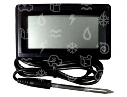 teploměr digitální, -50/+300 °C, rozlišení 0,1 °C, sonda 1 m, 8003-02