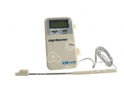 teploměr digitální, -50/+300 °C, rozlišení 0,1 °C, sonda 1 m, WT2, 8003-06