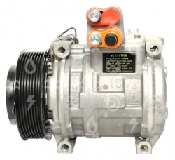 kompresor DENSO 10PA15C, řemenice 125 mm - PV8, 12V, - John Deere, 10-102