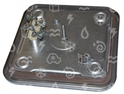 plotna sporák 220 x 220 mm, 2600 W, 400 V, EGO 11.22454.238, 1122454238