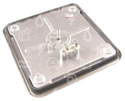plotna sporák 300 x 300 mm, 3000 W, 400 V, EGO 11.33454.248, 1133454248