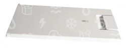 dvířka výparníku chladničky WHIRLPOOL, 468x198x47mm (481244079094), 481244069334