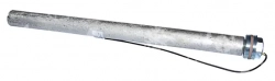 anoda hořčíková d = 33x450 mm, G 5/4", DZD Dražice, 6199208D