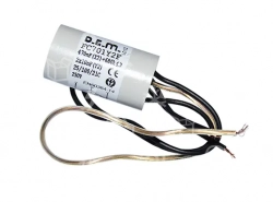 kondenzátor odrušovací FC701Y2F 250V 50-60 Hz, D=30 x 40 mm, délka drátů 200 mm, 365045
