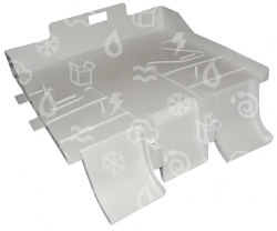 kryt výparníku lednice ARISTON / INDESIT, (488000525613), 525613