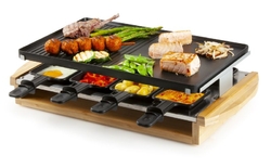 Raclette gril - bambusový - DOMO DO9246G + DOPRAVA ZDARMA