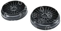 filtr uhlíkový odsavače par BOSCH / SIEMENS, 2ks (00796390), 796390 + DOPRAVA ZDARMA