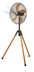 Ventilátor stojanový 45 cm - imitace dřeva - DOMO DO8146 - DOPRAVA ZDARMA