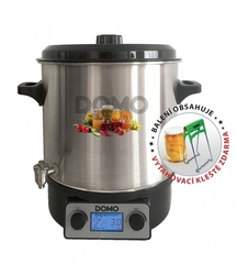 Zavařovací hrnec nerez s LCD - nerez kohout - DOMO DO42326PC - DOPRAVA zDARMA