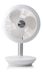 Stolní USB ventilátor s akumulátorem - DOMO DO8147 - DOPRAVA ZDARMA