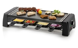 Raclette gril pro 8 osob - 2v1 - DOMO DO9189G - DOPRAVA ZDARMA