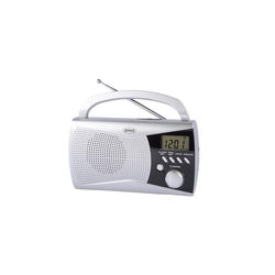 Přenosné rádio BRAVO B-6010 stříbrné