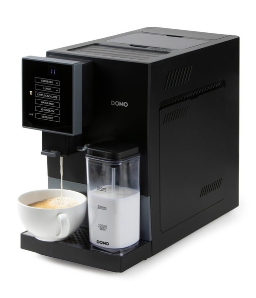 Automatický Espresso kávovar - černo šedý - DOMO DO744K