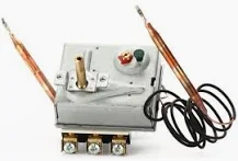 termostat topné jednotky Dražice, RAC4066, 3x400V, 20A, krátká hřídelka, 6405621